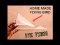 How to make FLYING BIRD | Home made Ornithopter