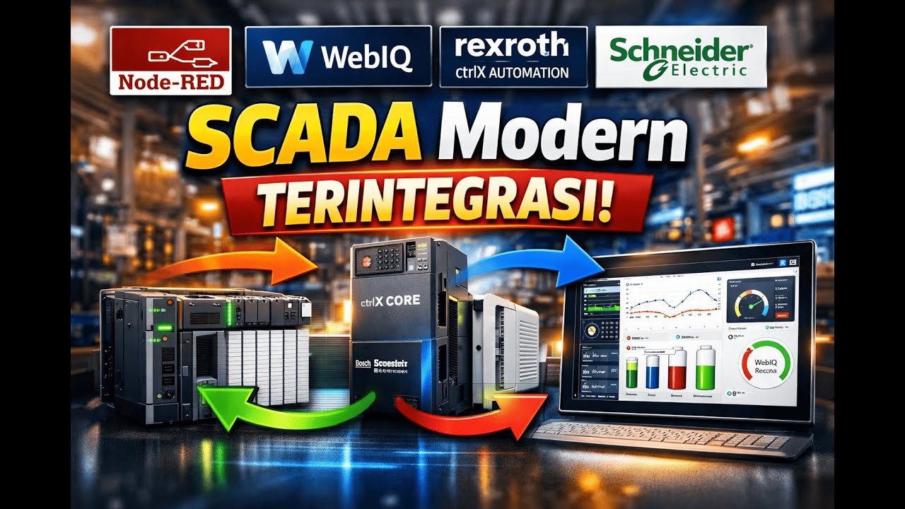 Implementasi SCADA Modern Berbasis Web dengan Node-RED, WebIQ, ctrlX ...