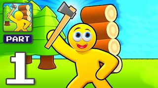 Craft Island: Woody Forest - Gameplay Walkthrough Part 1 - Gather, Craft, and Explore (iOS, Android) screenshot 5