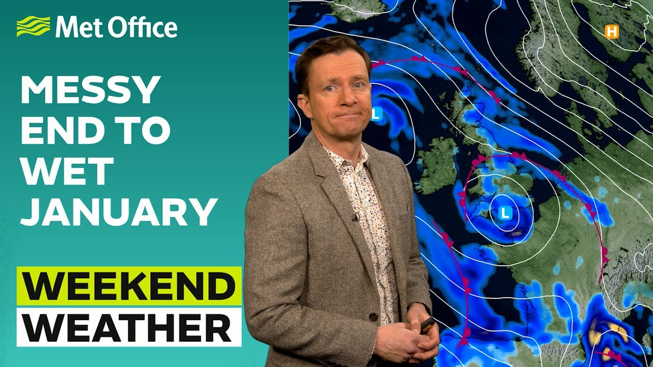Weekend weather 29/01/2026 – More rain or turning drier? – Met Office ...