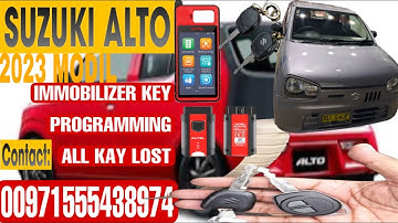 SUZUKI ALTO 2023 all key lost!immobilizer programming