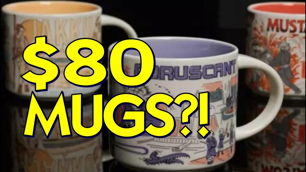 Galaxy's Edge Starbucks Mugs SOLD OUT Instantly! - YouTube