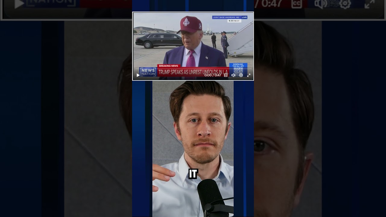 Trump unleashes BONKERS conspiracy theory #shorts