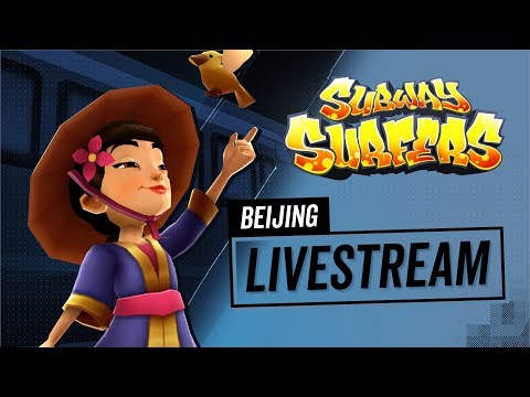 🔴 Subway Surfers Live in Beijing 