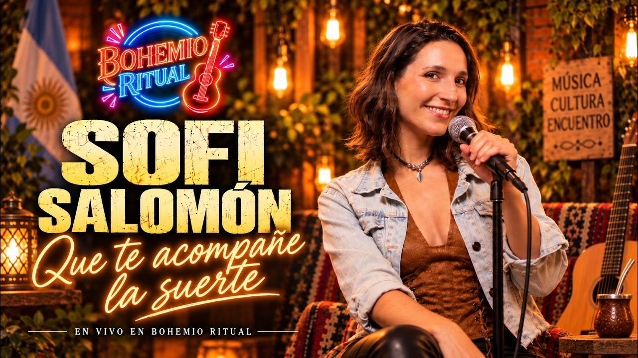 Sofi Salomón – Que te Acompañe la Suerte | En Vivo en Bohemio Ritual