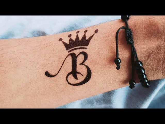 70 Letter B Tattoo Designs Ideas and Templates  Tattoo Me Now