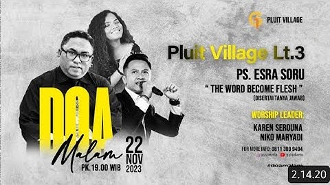 Pdt. Esra Soru - GSJS Jakarta "Firman Menjadi Manusia"