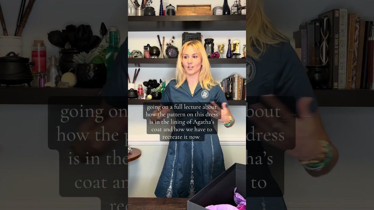 i love this witch so much - thank you marvel and hot topic!  #agathaharkness #agathaallalong