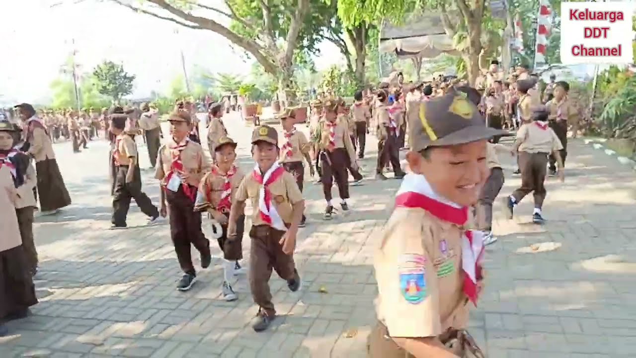 Pembukaan SIAGA Pramuka SDN Satu Kecamatan Kasemen Serang Banten
