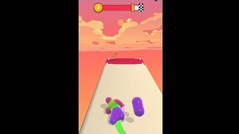 Blob Runner 3D Level 2|Android Funny Time Pass Game | Water Bubble Game| Blob Runner| Ashish Gaming