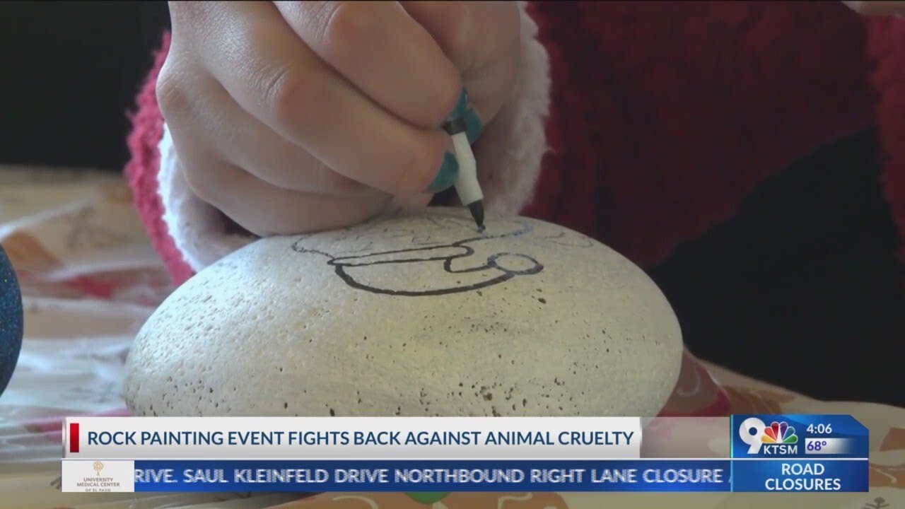 El Pasoans gathers in art event to fight against animal cruelty