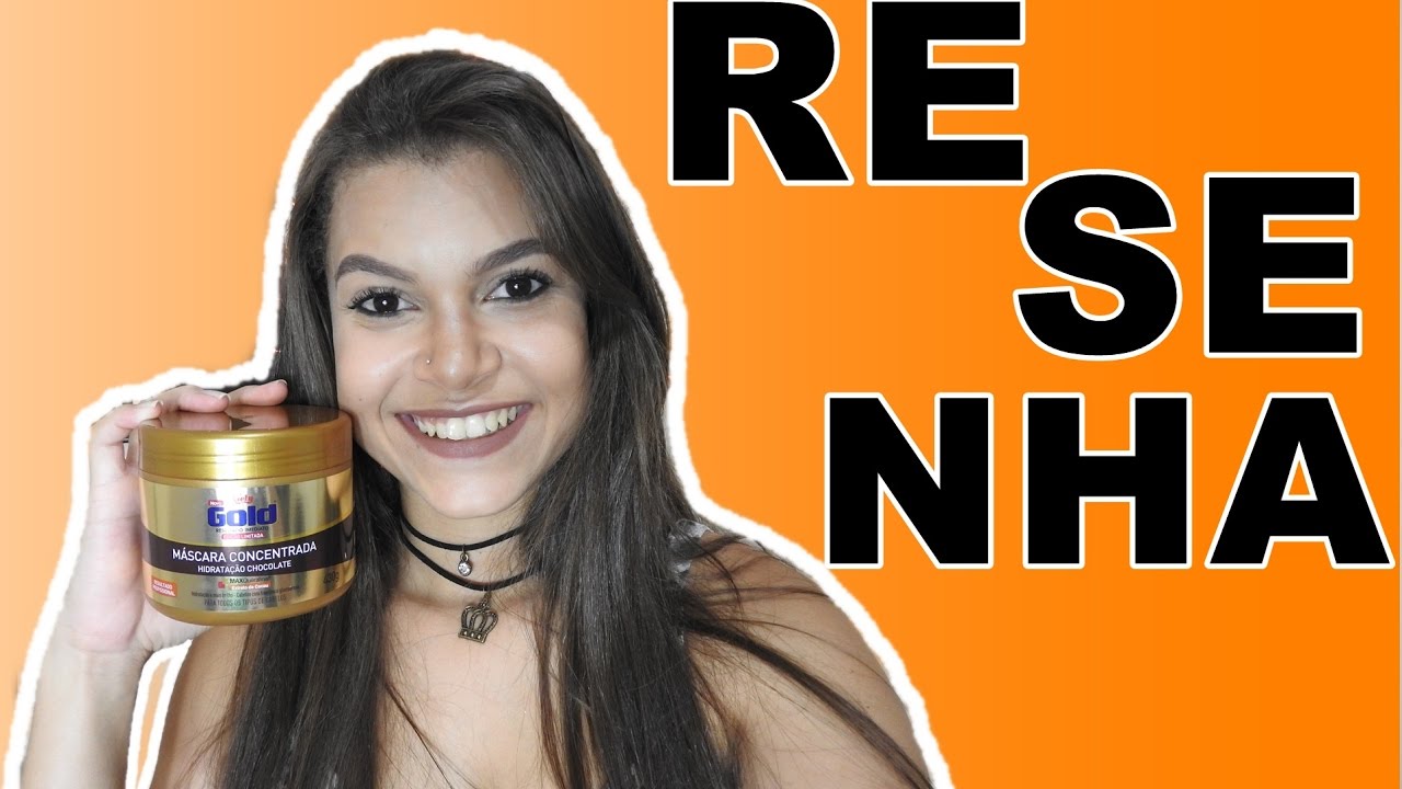 RESENHA MÁSCARA DE HIDRATAÇÃO DE CHOCOLATE NIELY GOLD! YouTube