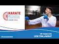European senior karate  parakarate championships zadar 2024  off tatami with leon tomljanovi