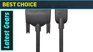 Amazon Basics HDMI to DVI Adapter Cable – Best High-Speed Video Solution