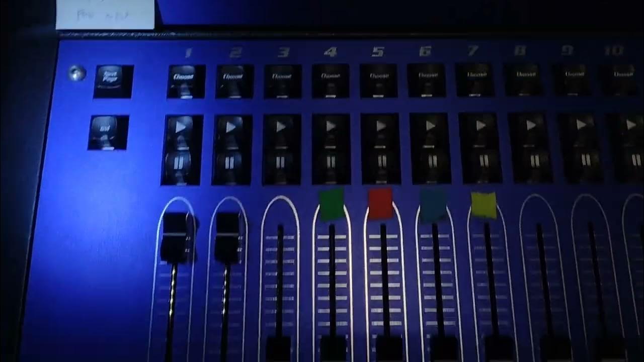 Paano Gamitin ang Lighting Console na Road Hog 3 Full Boar (Basic