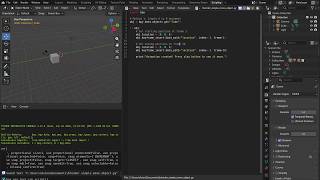 Blender | Using AI Deepseek for Cube animation with Python program code