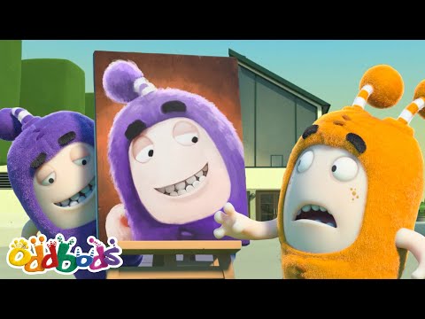 Pain in the Arts! 🎨😵 | ODDBODS | Moonbug Kids - Funny Cartoons & Animation