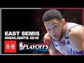 Ben Simmons Full Series Highlights vs Boston Celtics | 2018 NBA Playoffs ESCF