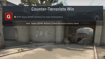 Shit Kid Gets an AWP only Ace (CSGO)