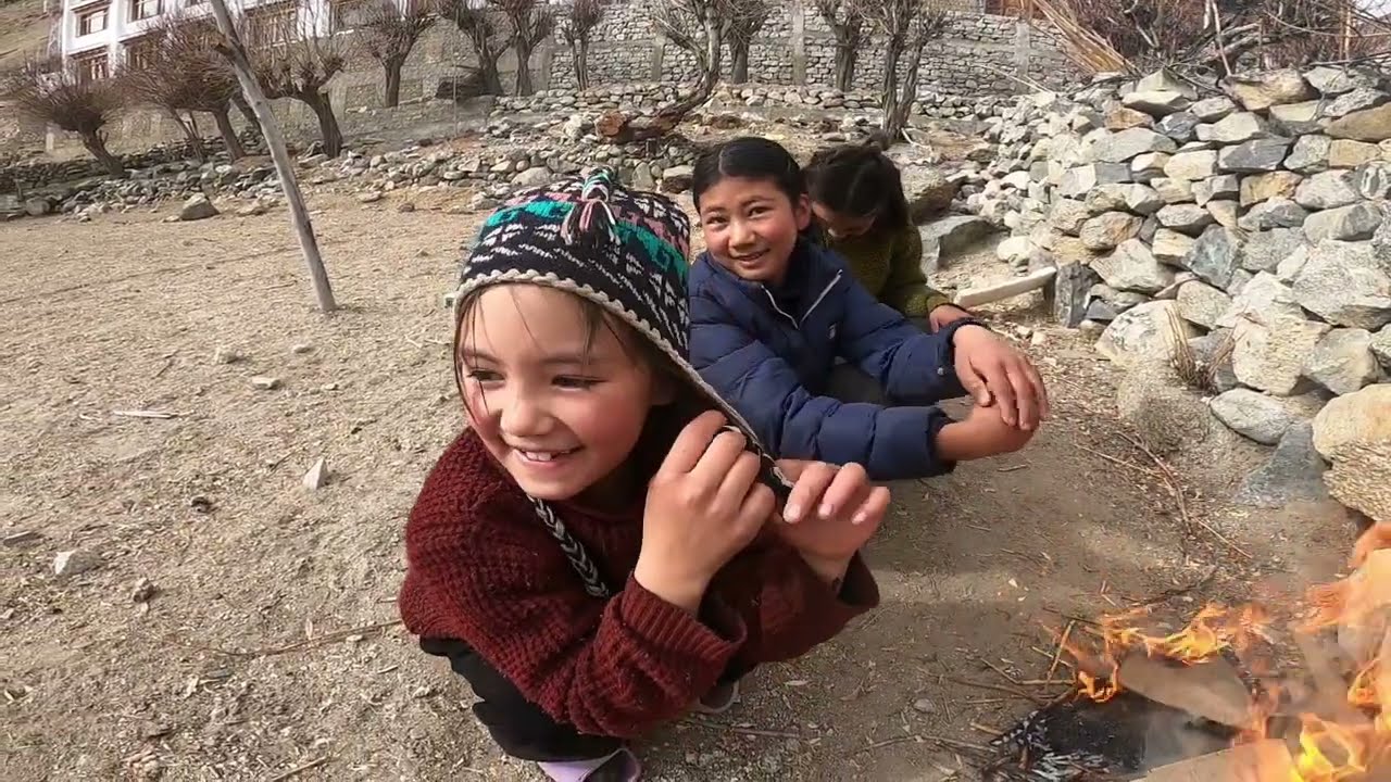 Losar first day 🎁💃🕺at DOMKHAR GONGMA 