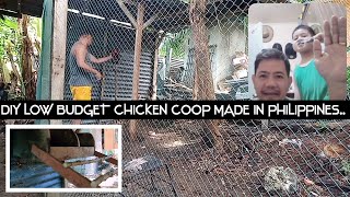 DIY CHICKEN COOP IN 🇵🇭  BUDGET MEALS @vlogATBPtv