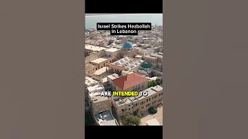 Israel Strikes Hezbollah In Lebanon 
