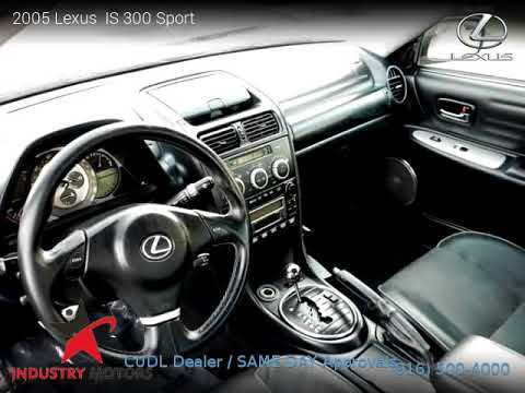 2005 Lexus IS 300 - Industry Motors inc - YouTube