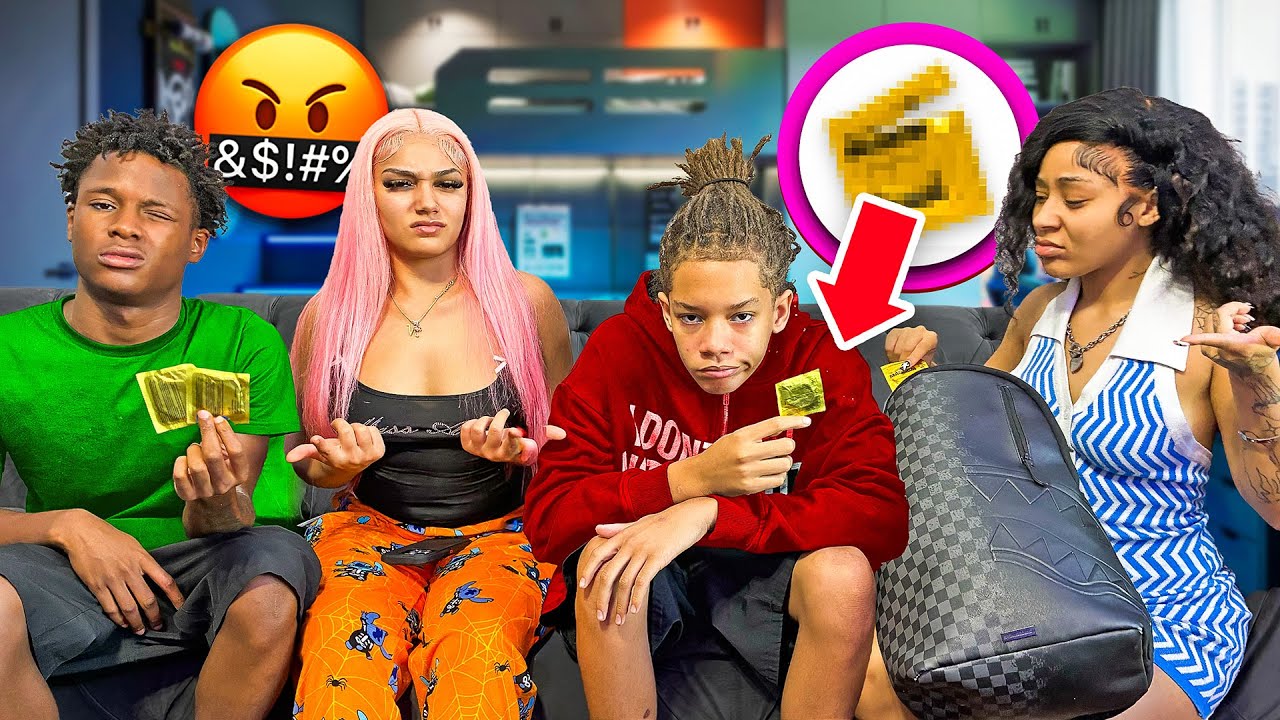 Я нашёл резинку в сумке моего младшего брата Кори (Ситуация накаляется)