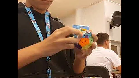 Megaminx 46.46 NR Single - Nikolaos Zikos (check d...