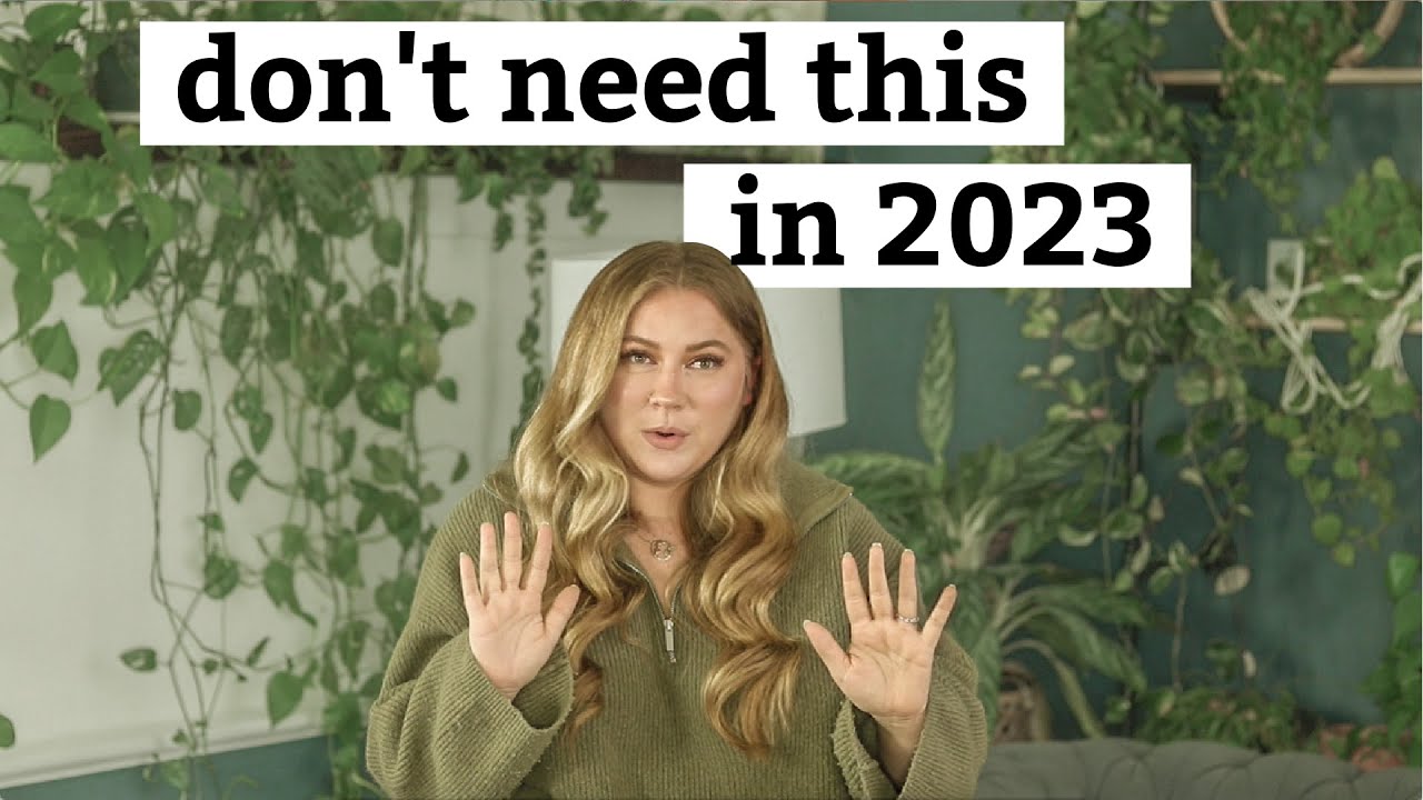 30 things I'm NOT BUYING this year (2023)