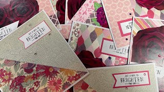 How many cards can we create with just 1 6x6 Paper Pad!!!
