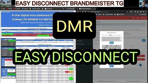 EASY DISCONNECT BRANDMEISTER Talk Group
