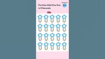 All around Quizz | Find the Odd One Out 016 Test Your Observation Skills #allaroundquizz #quiz #test