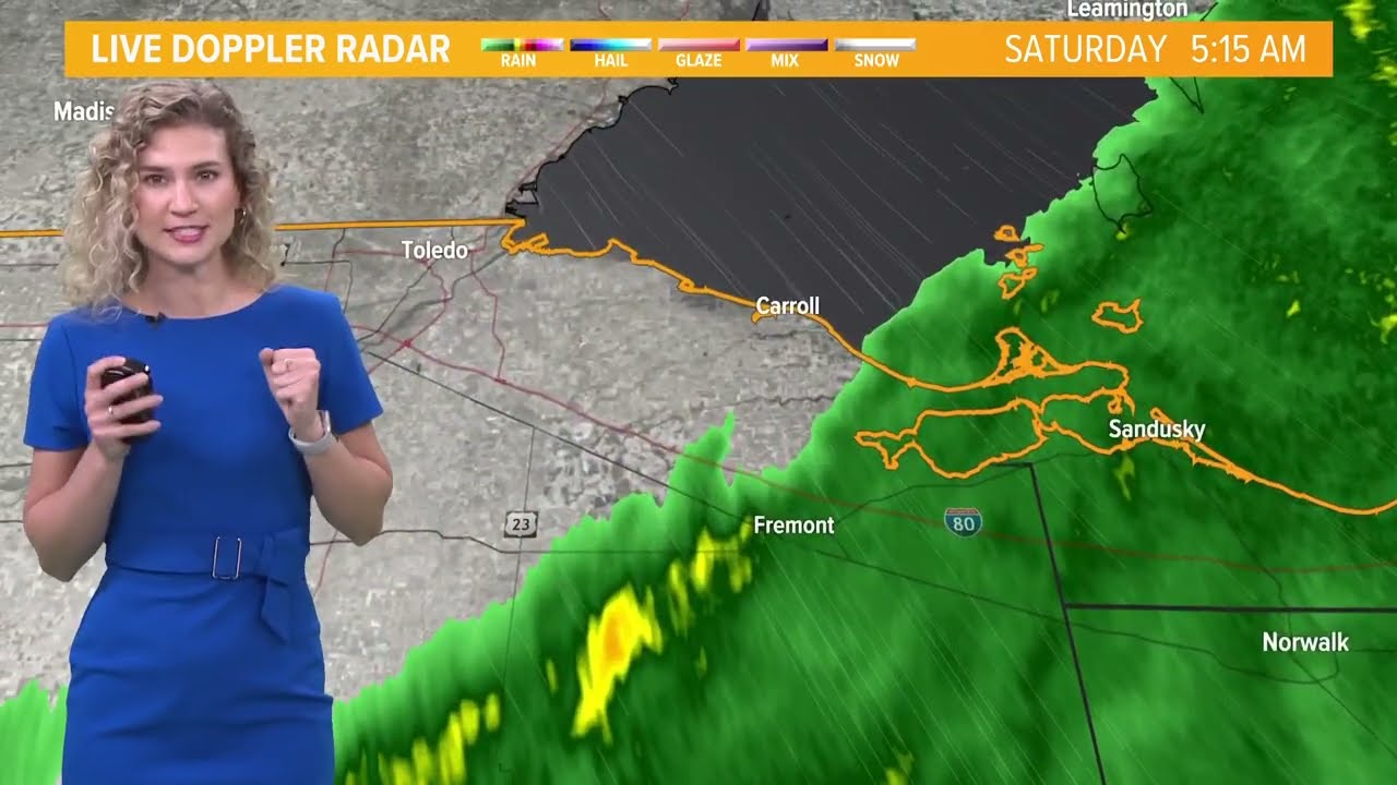 Cleveland weather forecast: A rainy start to your morning.