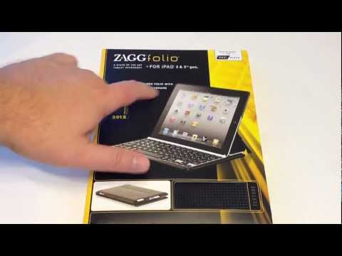 ZAGGfolio New iPad 3 or iPad 2 Keyboard Case Unboxing Review