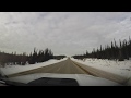 Hinton to Grande Cache, Alberta - Winter - Timelapse