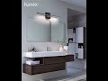 Minimalist Modern Wall-Mounted Vanity Light