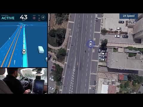 Unedited 40 Minute Ride in Mobileye's Autonomous Vehicle