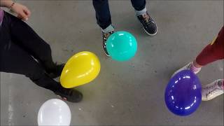 Brincadeira de Estourar o Balão