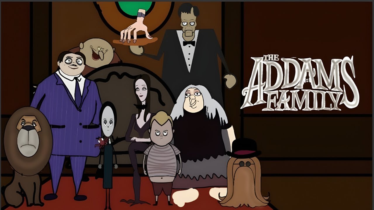 the Addams Family recap cartoon