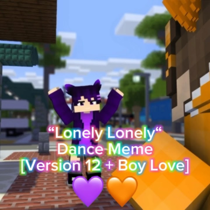 “Lonely Lonely“ Dance Trend - Mine-imator Minecraft Animation #shorts #minecraftanimations #viral