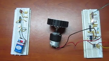 Wireless control of motor using RF modules