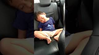 SLEEPING IN CAR #short