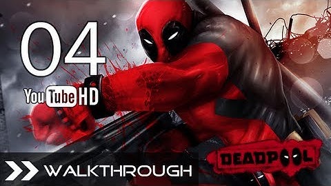 Deadpool Walkthrough - Part 4 Gameplay (Taking A Chance 2/2) Arclight Boss Battle HD 1080p