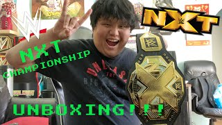 WE ARE NXT!!! NXT Championship Commemorative Replica (UNBOXING)