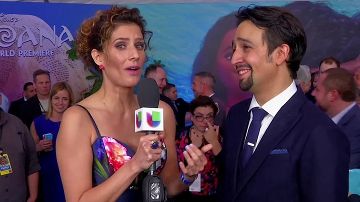 Daniela Ganoza  "Moana" premiere coverage