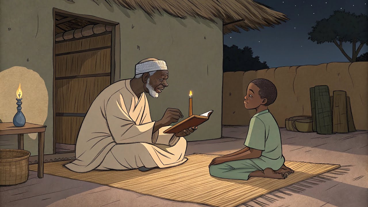 HADITHI TAMU YA BABA MJINGA NA MTOTO MWEREVU.