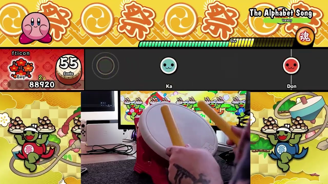 The Alphabet Song [easy 2⭐] • Taiko no Tatsujin: Drum 'n' Fun! • Nintendo Switch