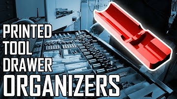 How to Make 3D Printed Tool Drawer Organizers