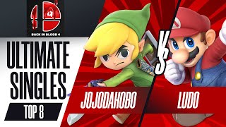 JoJoDaHoBo vs. Ludo - Ultimate Singles Losers Top 8 - Back in Blood 4 screenshot 4